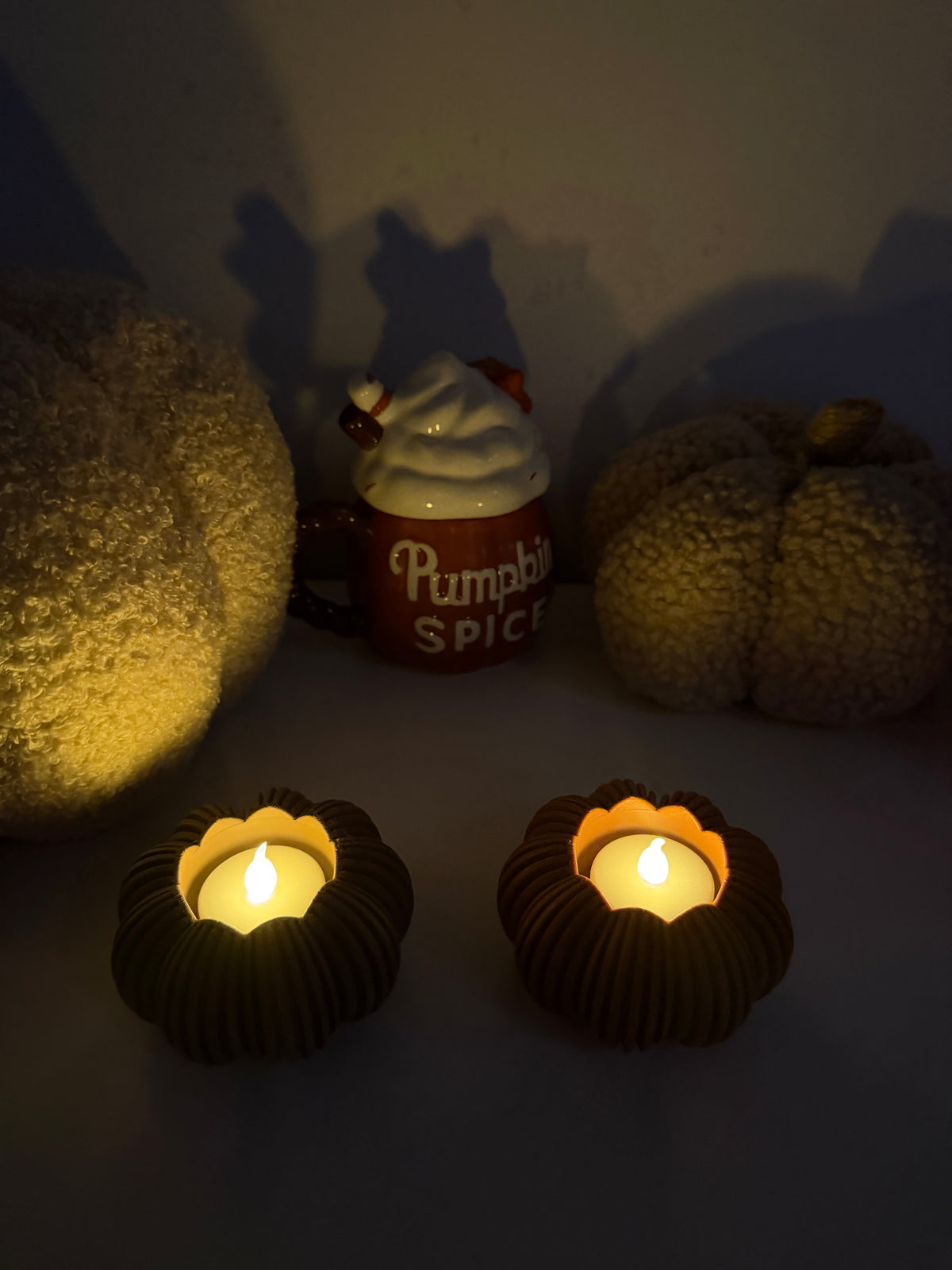 Dovleac tealight holder