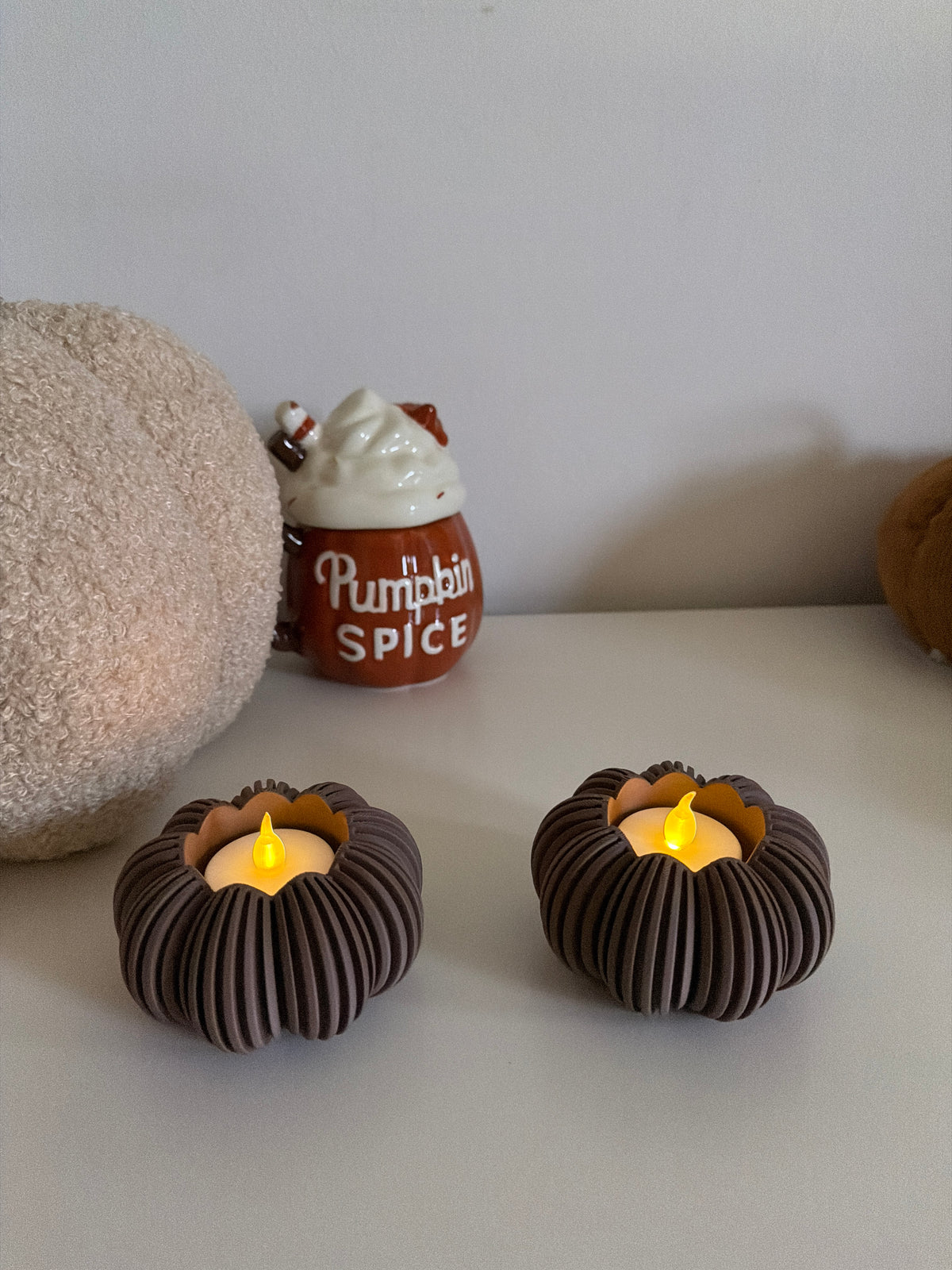 Dovleac tealight holder