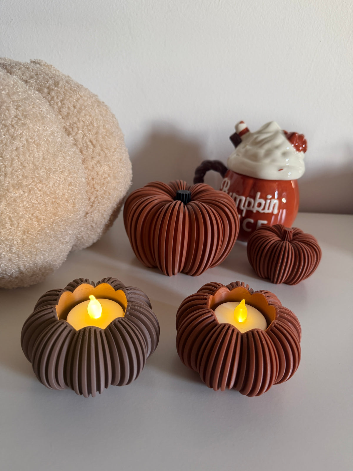Dovleac tealight holder