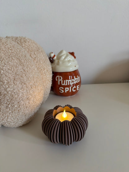 Dovleac tealight holder