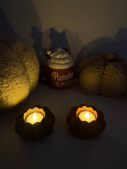 Dovleac tealight holder
