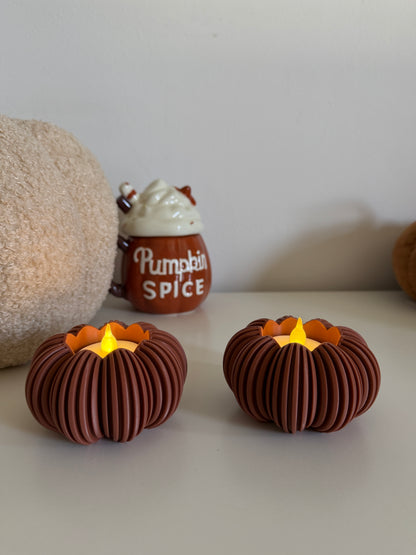Dovleac tealight holder