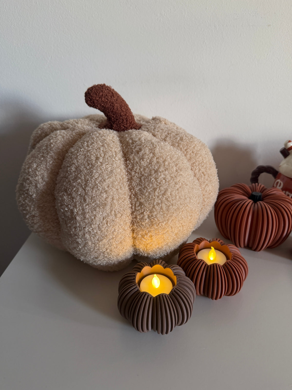 Dovleac tealight holder